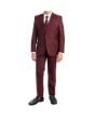 Tazio Boy's 5 Piece Suit in Solid Colors - Vested w/Shirt and Tie