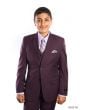 Tazio Boy's 5 Piece Suit with Shirt & Tie - 4 Button Vest