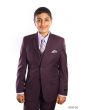 Tazio Boy's 5 Piece Suit with Shirt & Tie - 4 Button Vest