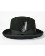 Bruno Capelo Men's Godfather Dress Hat - Lined Brim