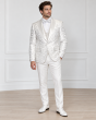 White Tux Tuxedo Peak Lapel