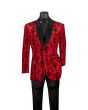 Vinci Men's 2 Button Sport Coat  - Luxurious Velvet