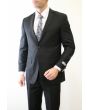 Tazio Men's 2 Piece Outlet Slim Fit Suit - 2 Button Jacket