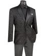 Vinci Men's 2 Button Sport Coat  - Vibrant Jacquard