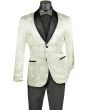 Vinci Men's Slim Fit Sport Coat - Silky Jacquard