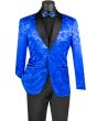 Vinci Men's Slim Fit Sport Coat - Silky Jacquard