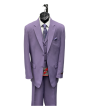 Zacchi Men's 3 Piece Poplin Suit - Spring Colors