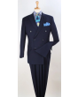 Apollo King Men's 2pc Double Breasted Suit - Pleated Pants