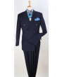 Apollo King Men's 2pc Double Breasted Suit - Pleated Pants