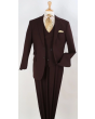 Apollo King Men's 3pc 100% Wool Fashion Outlet Suit - Unique Vest