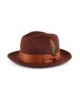 Steven Land Men's 100% Wool Hat - Firm Fedora Finish