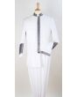 Apollo King Men's Outlet 2 Piece Nehru Style Suit - Pastor Church Suit