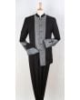 Royal Diamond Men's 2pc Nehru Style Suit - Pastor Church Suit