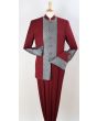 Royal Diamond Men's 2pc Nehru Style Suit - Pastor Church Suit