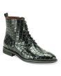 Giovanni Men's Fashion Lace Up Dress Boot - Crocodile Print