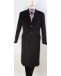 Apollo King Men's Full Length Top Coat - 3 Button Coat