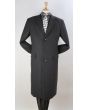 Apollo King Men's Full Length Top Coat - 3 Button Coat