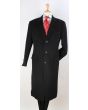Apollo King Men's Full Length Top Coat - 3 Button Coat