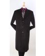 Apollo King Men's Full Length Top Coat - 3 Button Coat