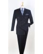 Apollo King Men's Outlet Wool Double Breasted Suit - Fashion Solid