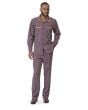 Montique Men's 2 Piece Long Sleeve Walking Suit - Denim Look