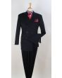 Apollo King Men's 3pc 100% Wool Outlet Double Breasted Suit - Fashion Design