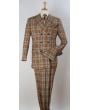 Apollo King Men's 3pc 100% Wool Outlet Double Breasted Suit - Fashion Design