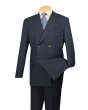 Apollo King Men's Double Breasted Outlet Sport Coat - Peak Lapel