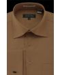 Avanti Uomo Men's Outlet French Cuff Dress Shirt - Wrinkle Free Fabric