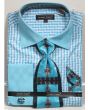 Avanti Uomo Men's French Cuff Shirt Set - Stylish Two Tone