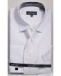 Avanti Uomo Men's French Cuff Shirt Set - Metallic Look