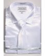 Avanti Uomo Men's Slim Fit Dress Shirt Set - Soft Satin