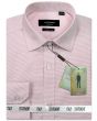 Statement Men's Long Sleeve 100% Cotton Shirt - Pin Dot