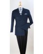 Apollo King Men's 100% Wool Sport Coat - Fashion Double Breasted