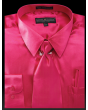 Daniel Ellissa Men's Basic Outlet Dress Shirt Set - Versatile Satin