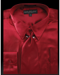 Daniel Ellissa Men's Basic Outlet Dress Shirt Set - Versatile Satin