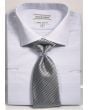 Daniel Ellissa Men's French Cuff Shirt Set - Stylish Mini Dot