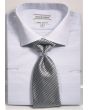 Daniel Ellissa Men's Outlet French Cuff Shirt Set - Stylish Mini Dot