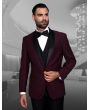 Statement Men's Outlet 3 Piece Wool Tuxedo - Stylish Accents