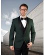 Statement Men's Outlet 3 Piece Wool Tuxedo - Stylish Accents