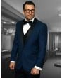 Statement Men's Outlet 3 Piece Wool Tuxedo - Stylish Accents