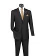 Vinci Men's Outlet 2 Piece Wool Feel Executive Suit - Adjustable Waistband