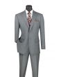 Vinci Men's Outlet 2 Piece Wool Feel Executive Suit - Modern Business