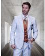 Statement Men's 100% Wool 3 Piece Suit - Plaid Pattern