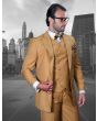 Statement Men's Outlet 100% Wool Suit - Unique Double Breasted Vest