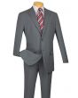 Royal Diamond Men's 2 Piece Suit - Solid Colors