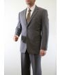Tazio Men's 2 Piece Solid Discount Outlet Suit - 2 Button