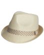 Karl Knox Men's Fedora Style Dress Hat - Patterned Band
