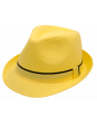 Karl Knox Men's Fedora Style Dress Hat - Contrast Band