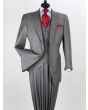 Apollo King Men's Wool Feel 3 Piece Fashion Suit - 2 Button